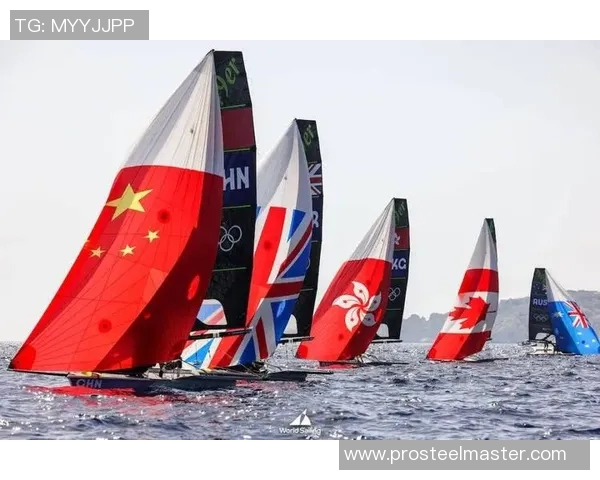 中国队晋级奥运帆船决赛，比赛画面美如画